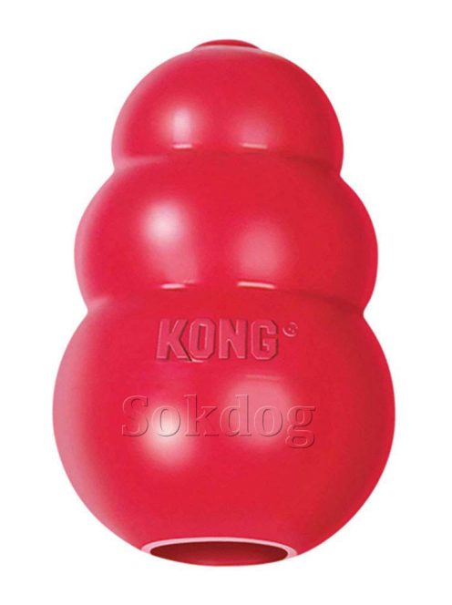 Kong Classic piros harang Large, 10cm (T1E)