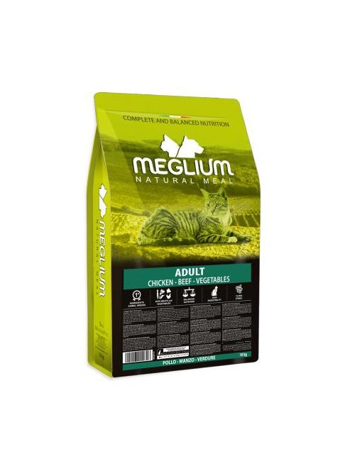 Meglium Cat Adult Chicken Beef Vegetables 10kg