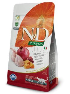 N&D Cat Grain Free Pumpkin Fürj 1,5kg