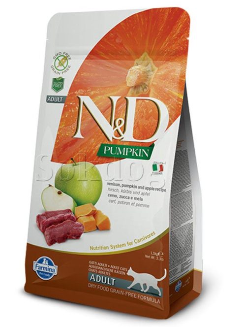 N&D Cat Grain Free Pumpkin Vadhús 1,5kg