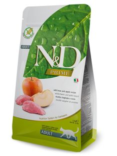 N&D Cat Grain Free vaddisznó&alma adult 10kg