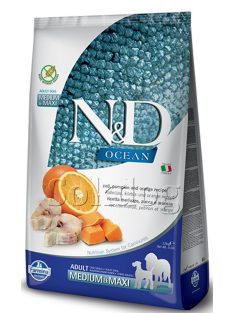 N&D Ocean Pumpkin Adult tőkehal & narancs 12kg