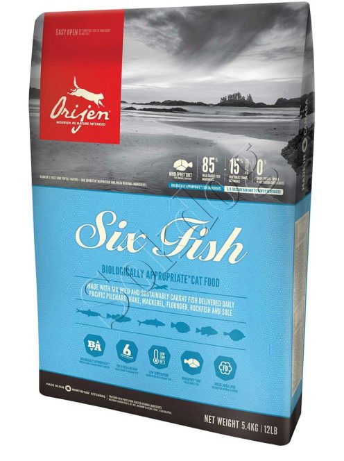 Orijen 6 Fish Cat & Kitten 1,8 kg