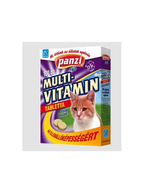 Panzi Multivitamin tabletta cicáknak 100 db