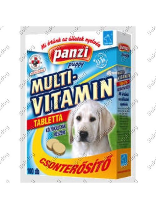 Panzi multivitamin tabletta kölyköknek 100 db