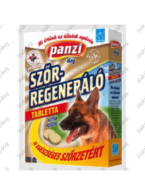 Panzi szőr-regeneráló tabletta kutyáknak 100 db