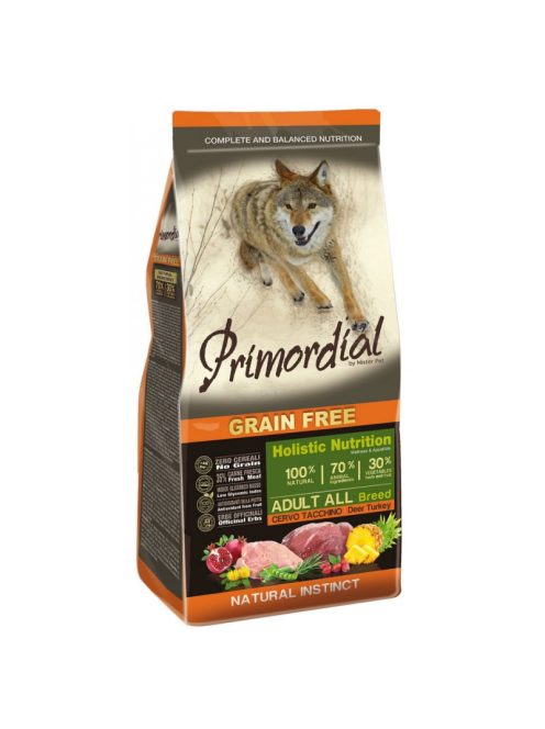 Primordial Grain Free Adult Deer & Turkey 12kg