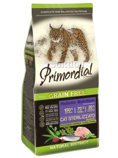 Primordial Grain Free Sterilized Cat, Turkey & Herring 6kg