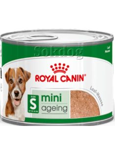   Royal Canin Mini Ageing konzerv 12*195g - nedves eledel kistestű idős kutyák számára