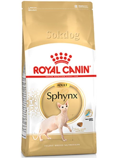 Royal Canin Sphynx Adult 2*400g - Szfinx felnőtt macska száraz táp