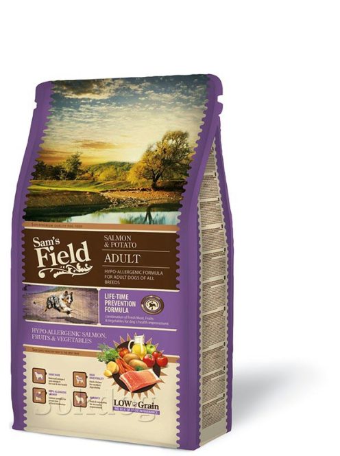 Sam's Field Adult lazac & burgonya 13 kg