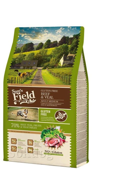 Sam's Field Adult Medium marha & borjú 13 kg