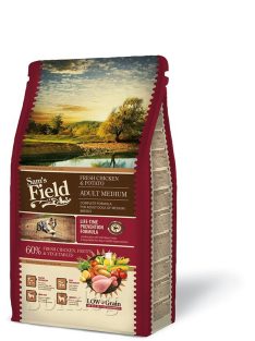 Sam's Field fresh Adult medium csirke & burgonya 2,5 kg