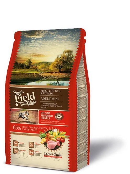 Sam's Field fresh Adult mini csirke & burgonya 8 kg