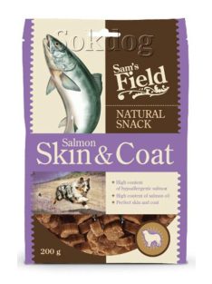 SamsField Natural Snack Salmon Skin & Coat 200g