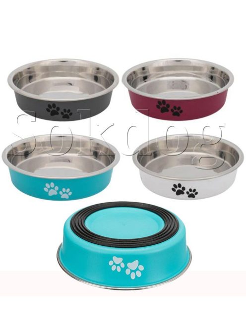 Trixie alacsony fémtál gumitalppal 0,25l/13cm (25275)