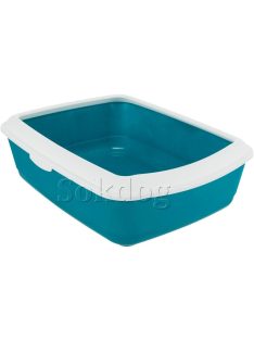   Trixie Classic alomtálca türkiz & fehér, 37x15x47 cm (40180)