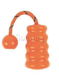 Trixie gumiharang kötéllel 9cm/22cm (3230)