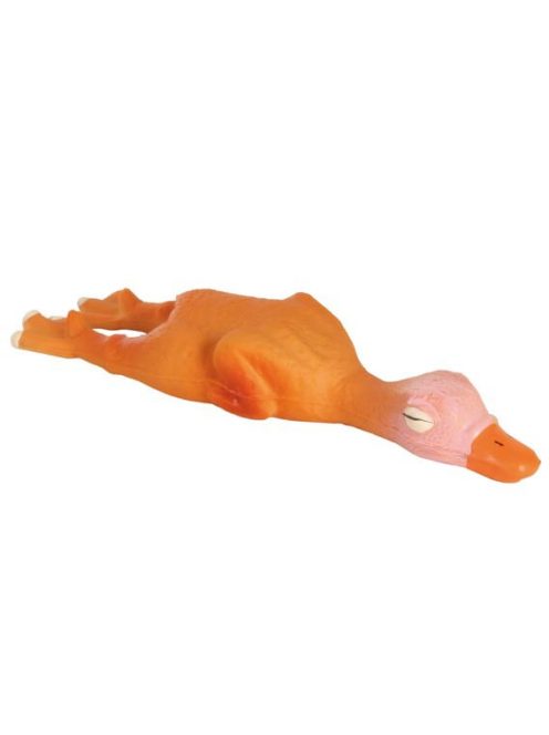 Trixie latex kacsa, sípolós 14 cm (35093)