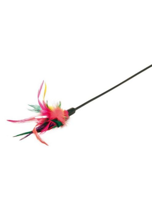 Trixie pálcás macskajáték tollal  50 cm (4106)
