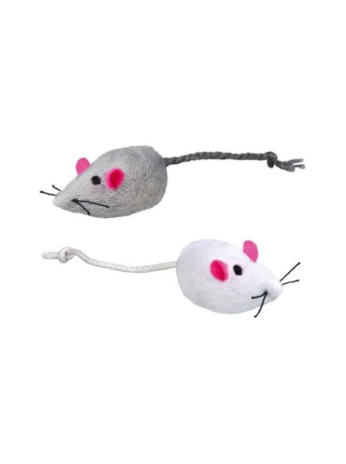 Trixie plüss csörgő egér 5 cm, 1db (4139)