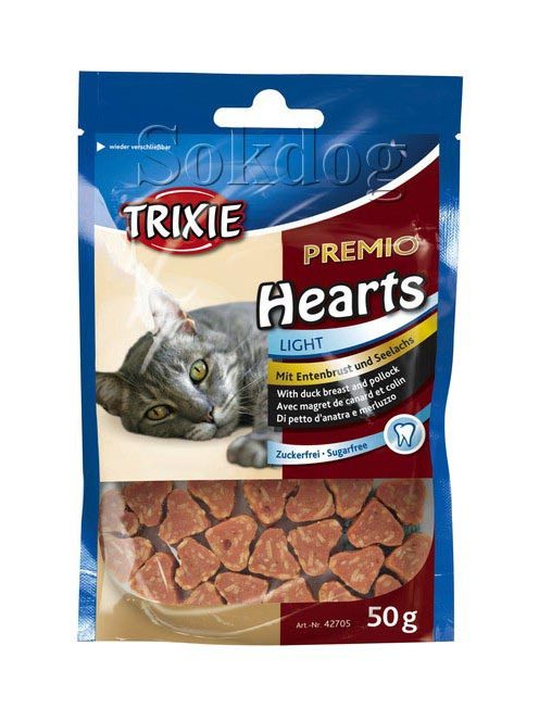 Trixie Premio Hearts kacsamell & tőkehal falatok 50g (42705)