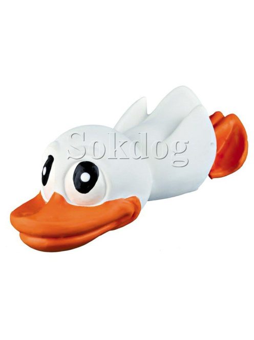 Trixie sípoló kacsa, latex 13cm (35176)