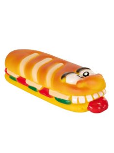 Trixie sípolós gumi játékszendvics 18 cm (3463)