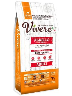 Vivere Adult Maxi Lamb & Peas & Brown Rice 12kg
