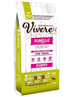 Vivere Puppy Medium Lamb & Brown Rice 12kg