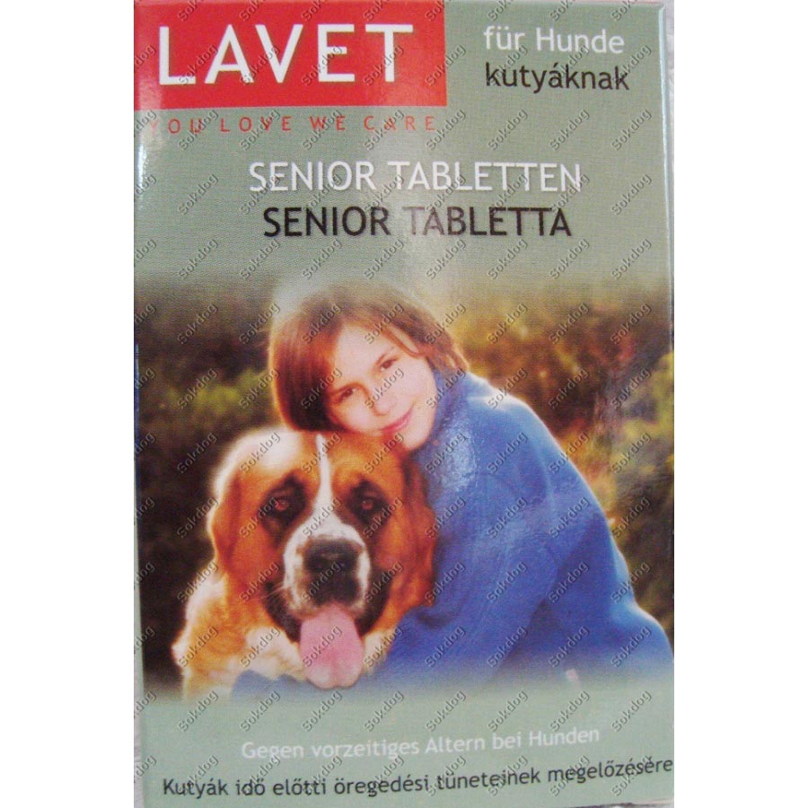 Lavet Senior tabletta idős kutyáknak 50db/cs.