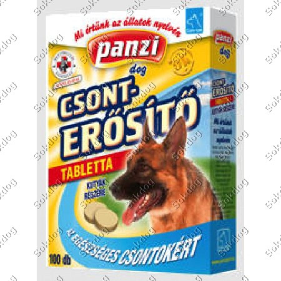 Panzi csonterősítő tabletta kutyáknak 100 db