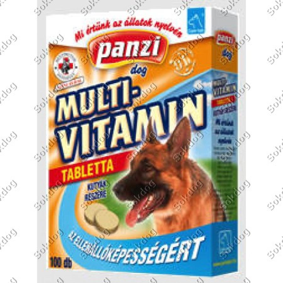 Panzi multivitamin tabletta kutyáknak 100 db