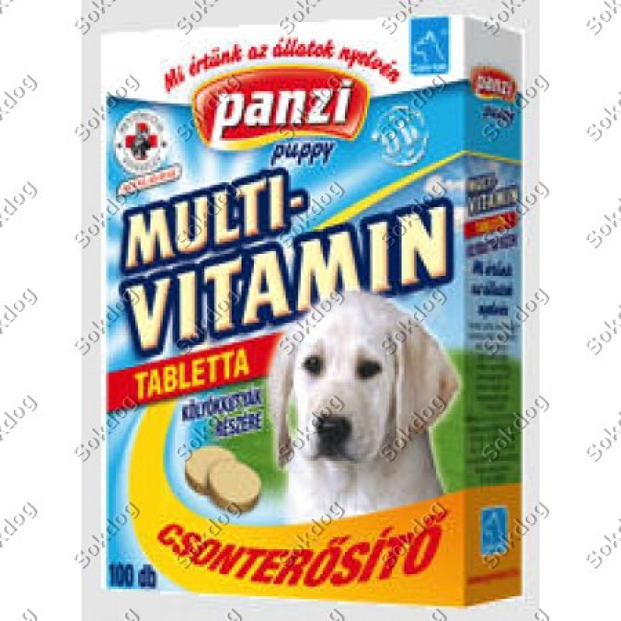 Panzi multivitamin tabletta kölyköknek 100 db