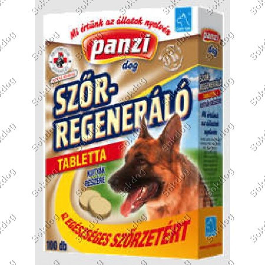 Panzi szőr-regeneráló tabletta kutyáknak 100 db