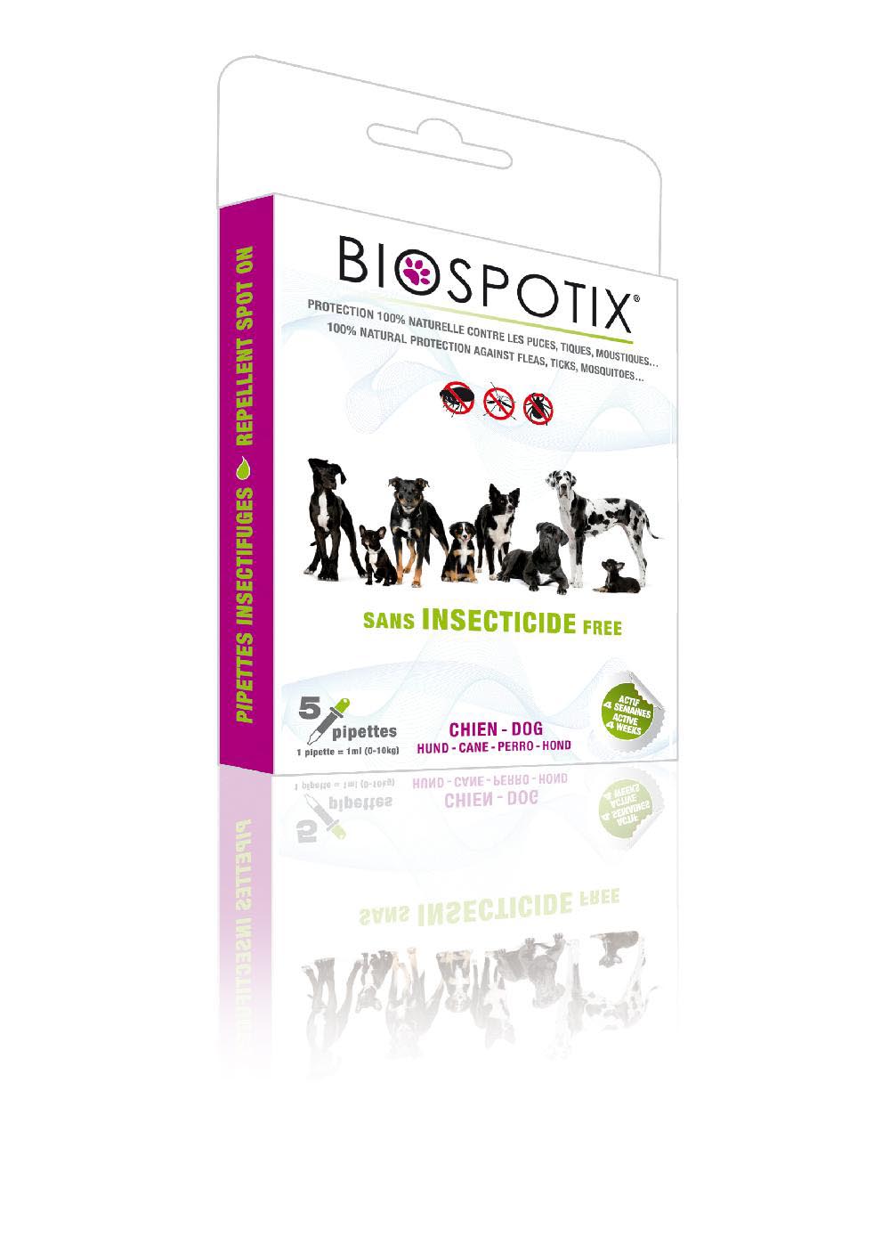 Biospotix Dog Spot-on kutyáknak 5*1ml