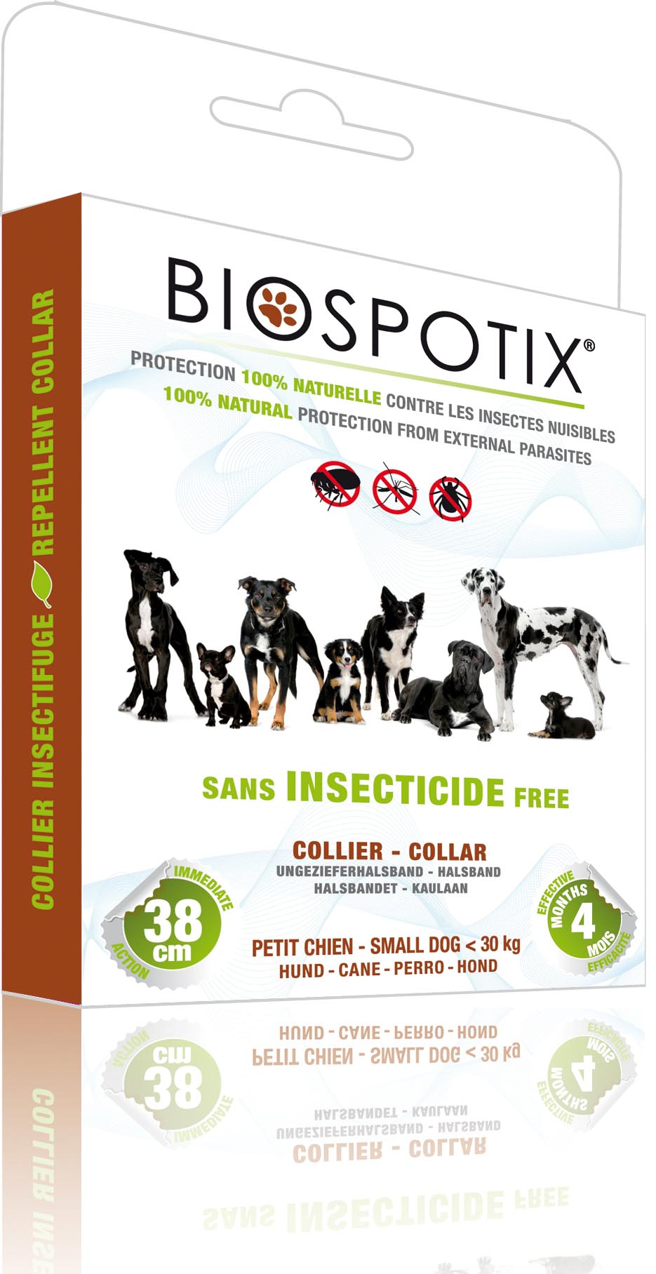 Biospotix nyakörv kutyáknak 38cm