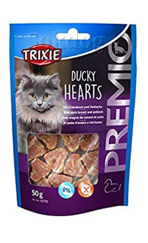 Trixie Premio Ducky Hearts, kacsa 50g (42705)