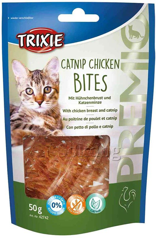 Trixie Catnip Chicken Bites 50g (42742)