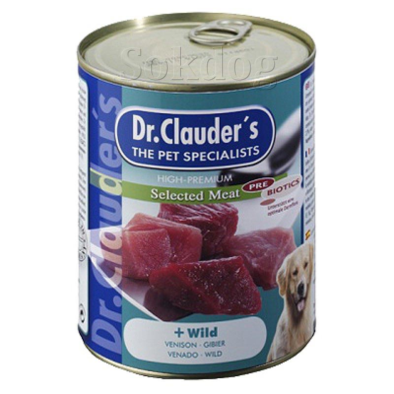 Dr.Clauders Selected Meat Vad 6x400g