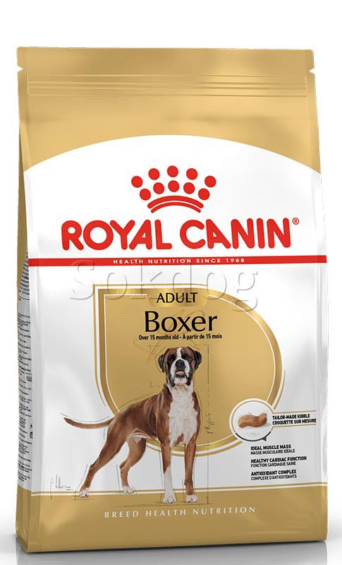 Royal Canin Boxer Adult 3kg - Boxer felnőtt kutya száraz táp