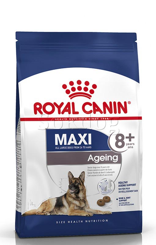 Royal Canin Maxi Ageing 8+, 15kg - nagytestű idős kutya száraz táp