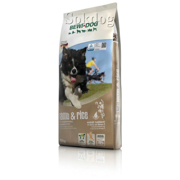 Bewi-Dog Lamb & Rice lenmaggal 12,5 kg