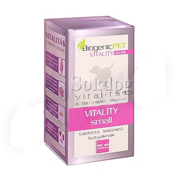 BiogenicPet Vitality Small 60 tabletta