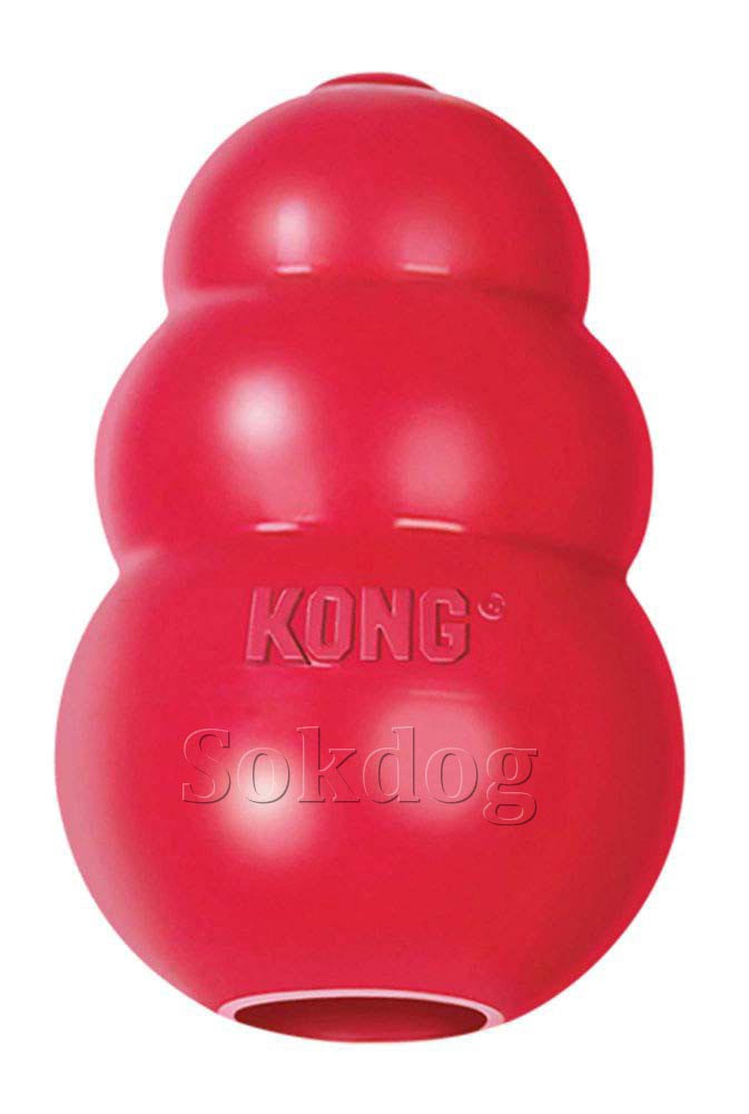 Kong Classic piros harang Large, 10cm (T1E)