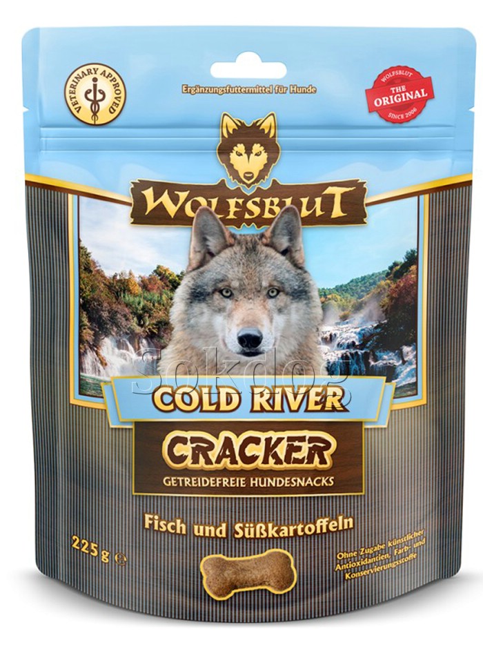 Wolfsblut Cold River Cracker - pisztráng édesburgonyával 225g