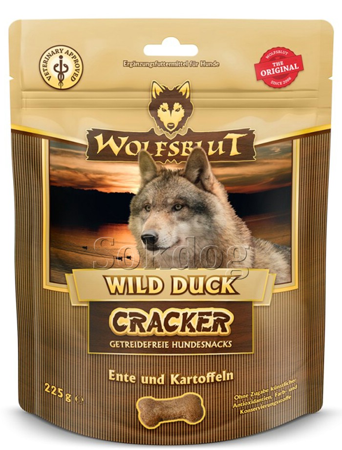 Wolfsblut Wild Duck Cracker - vadkacsa burgonyával 225g