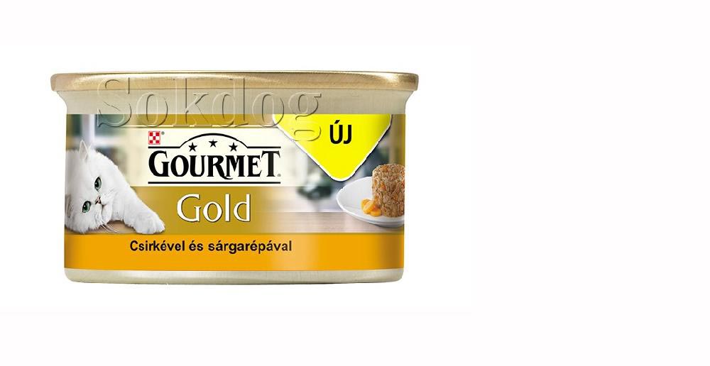 Gourmet Gold Savoury Cake csirke & sérgarépa 12*85g