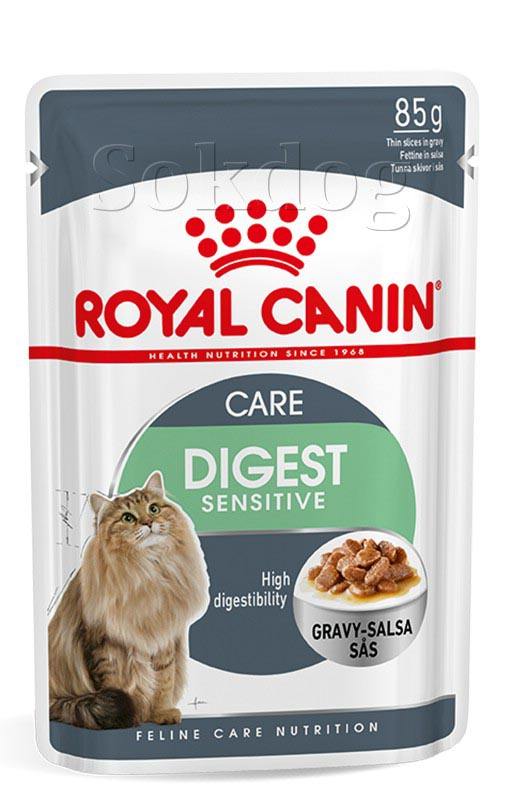 Royal Canin Digestive Care 12*85g - szószos nedves táp érzékeny emésztésű felnőtt macskák