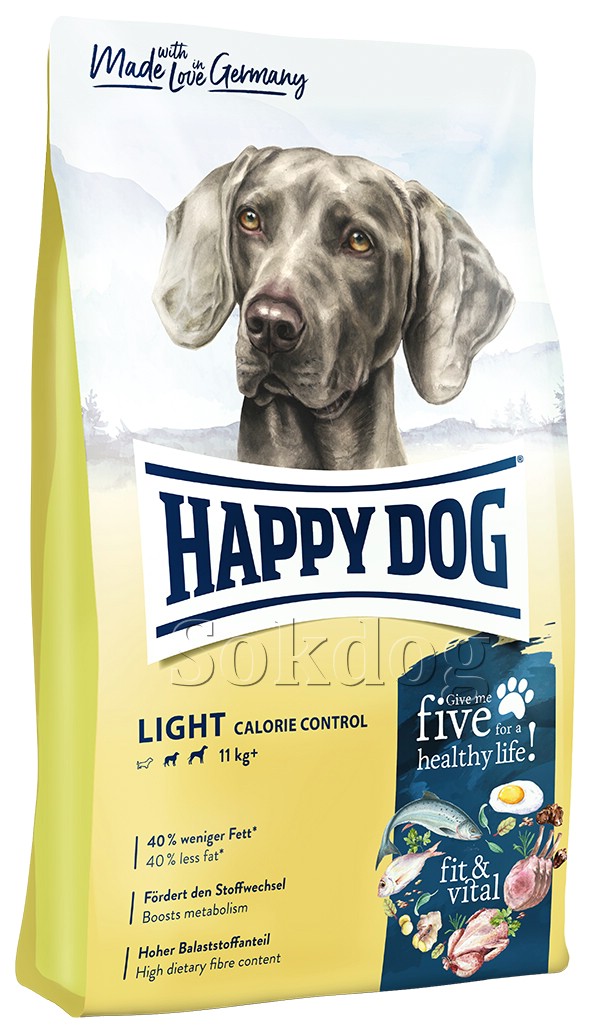 Happy Dog Fit & Vital Adult Light Calorie Control 4kg